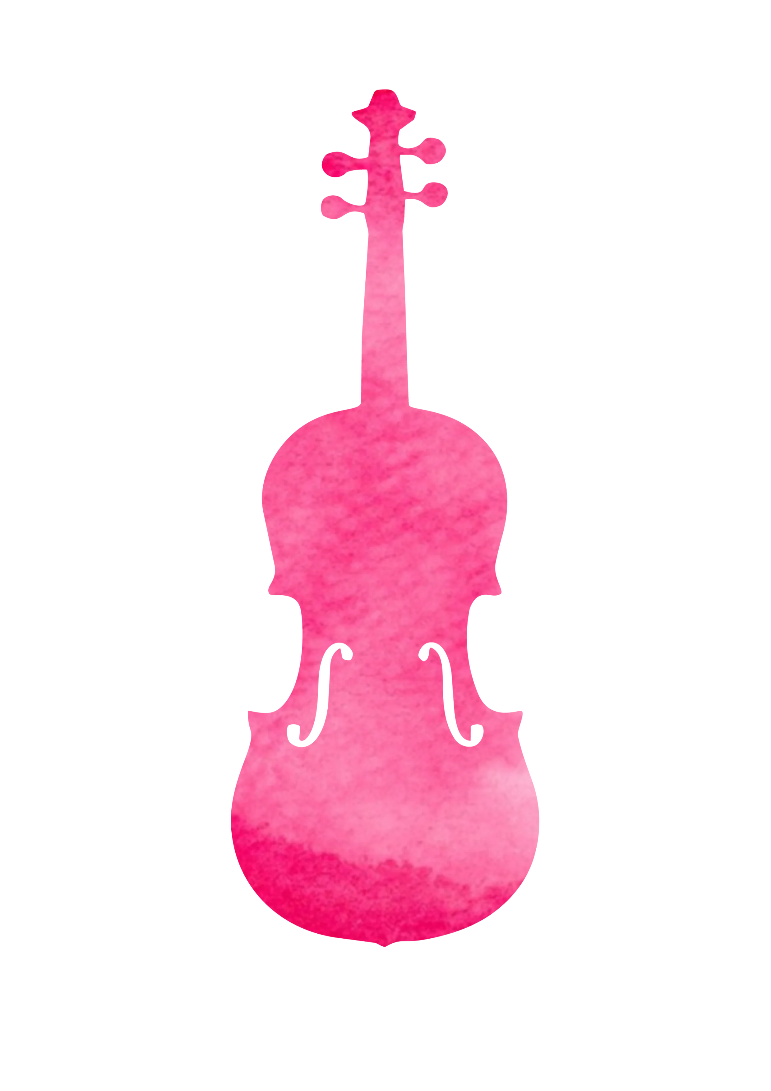 Violín silueta
